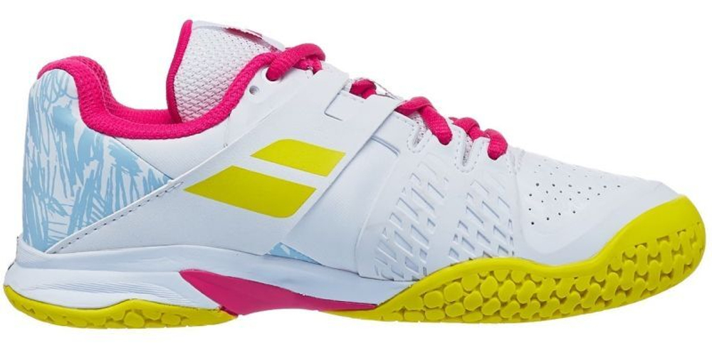 детские Кроссовки теннисные Babolat Propulse All Court Junior - white/red rose