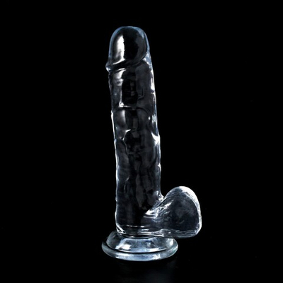 Фаллоимитатор Оки- Чпоки, реалистик, на присоске, гелевый, 20 х 4,5 см