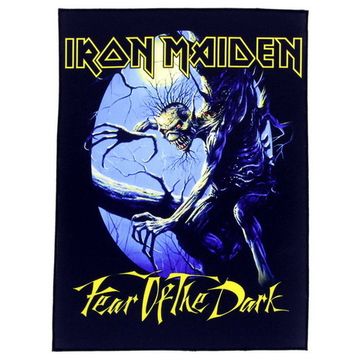 Нашивка спиновая Iron Maiden Fear Of The Dark (130)