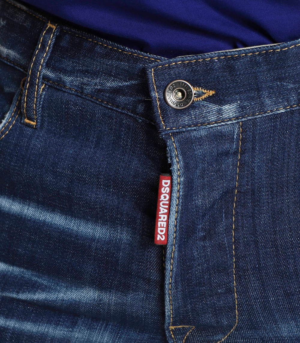 джинсы skater Dsquared2 - темно-синий(S71LB1127 S30342)