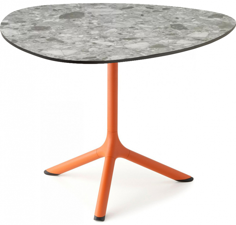 Столик ламинированный кофейный Scab Design Tripe, терракотовый, зернистый