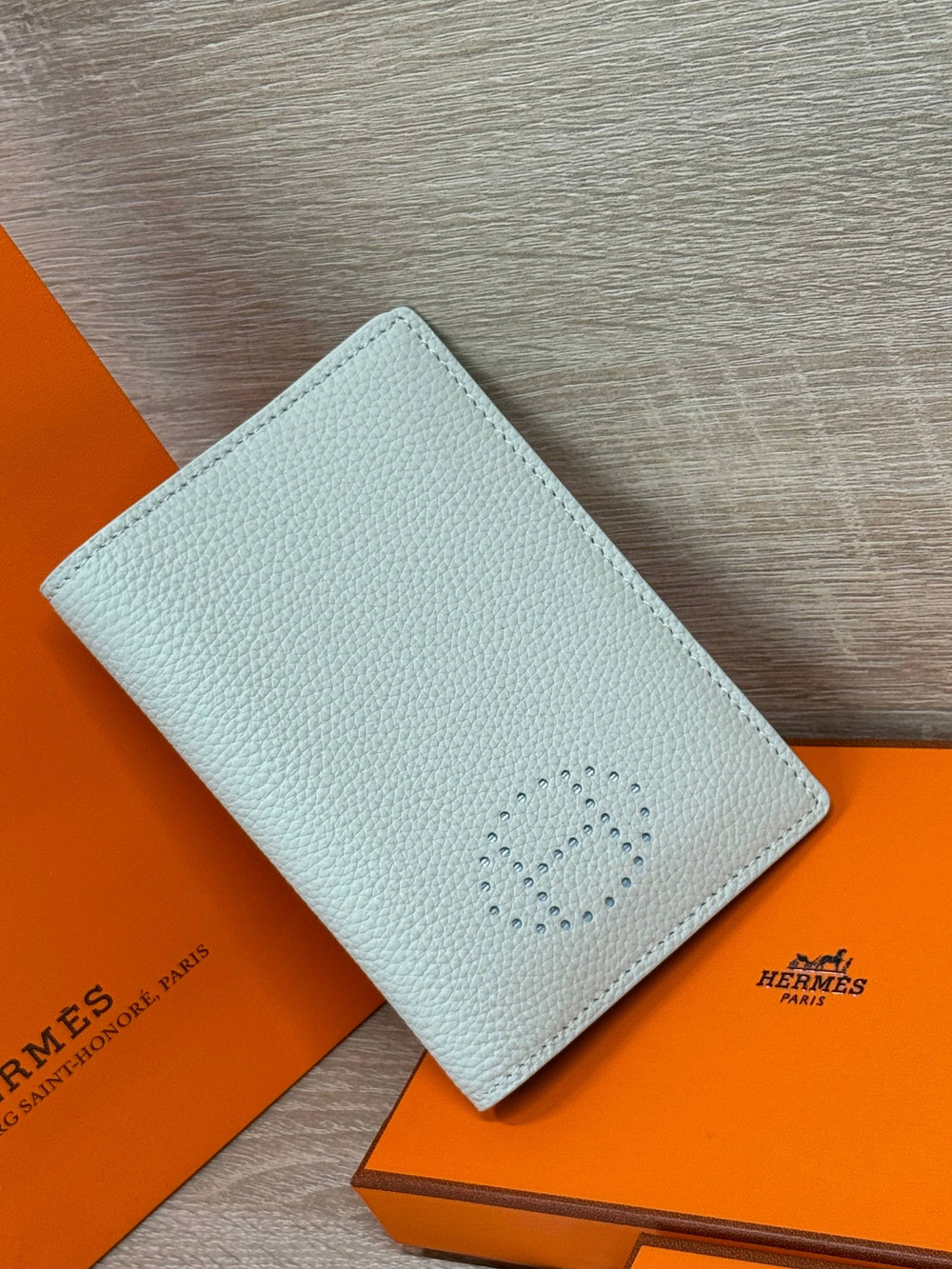 Обложка для паспорта Hermes