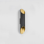 720627 Бра SIENA 2х40W G9 ЧЕРНЫЙ/ЗОЛОТО