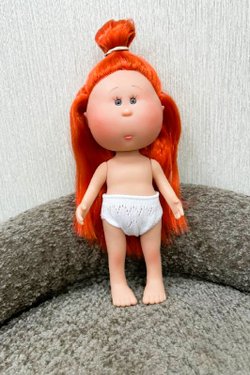 УЦЕНКА Кукла Nines виниловая 23см Little Mia без одежды (3199W24)