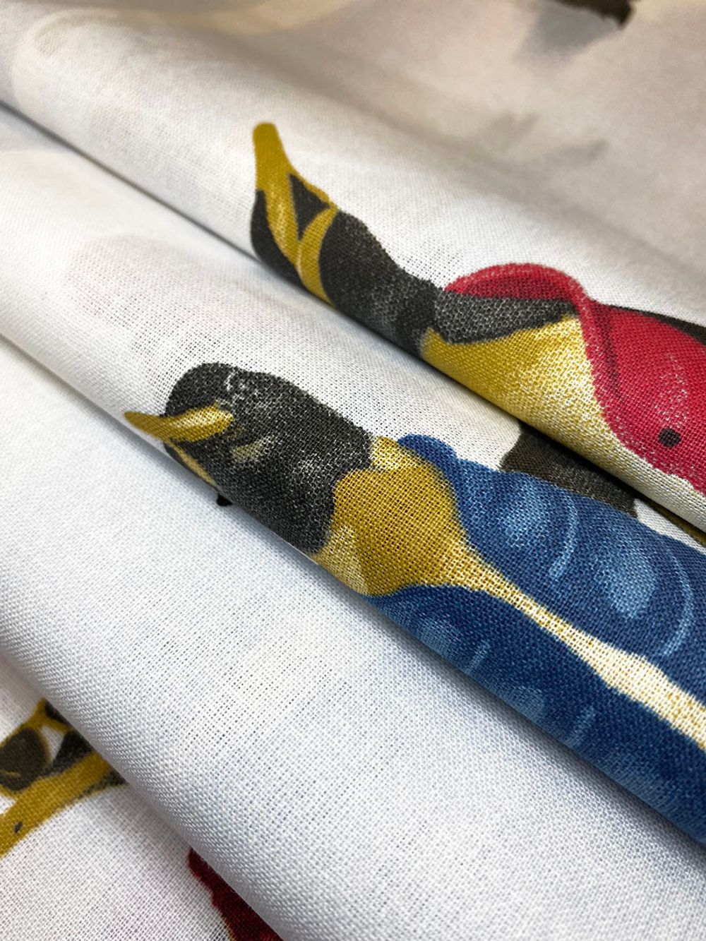 Простынь на резинке перкаль Сказка "Лапландия" 160x200 см