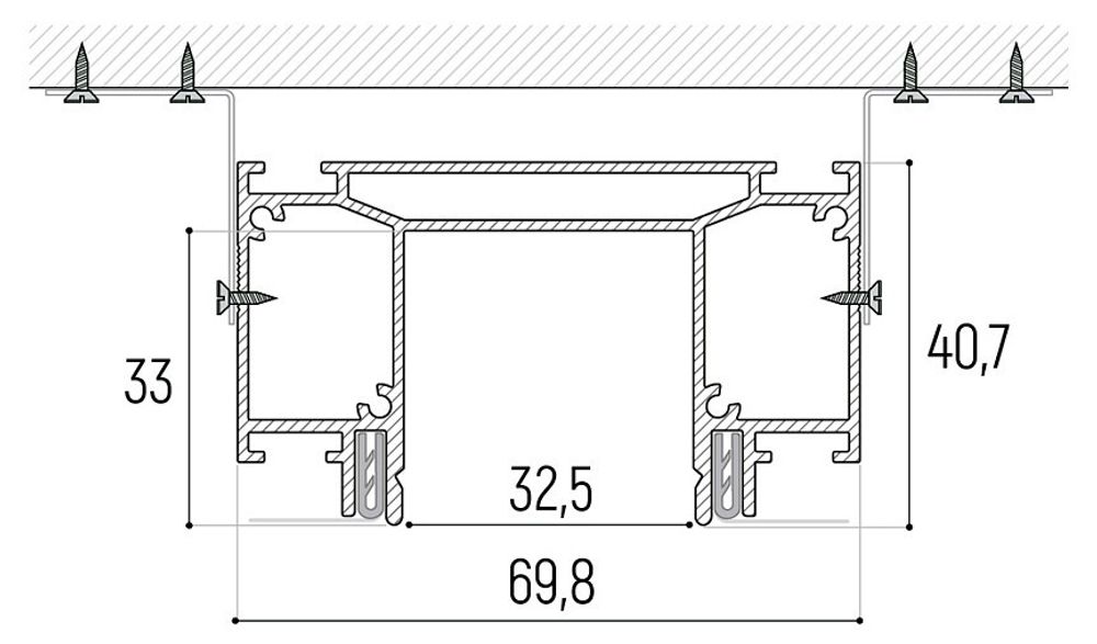 Профиль-держатель Novotech  135190