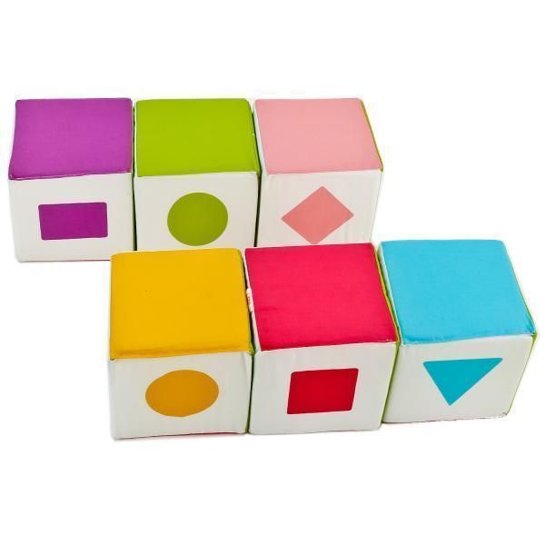 Игрушка кубики   &quot;Малышарики&quot;    учим формы, цвет, счет