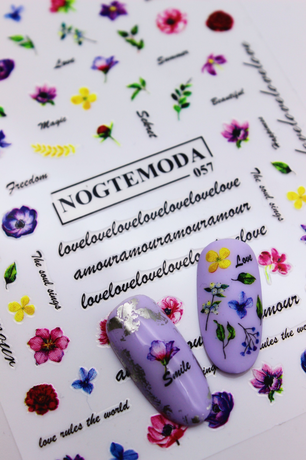 Nogtemoda Наклейки для ногтей Classic 057