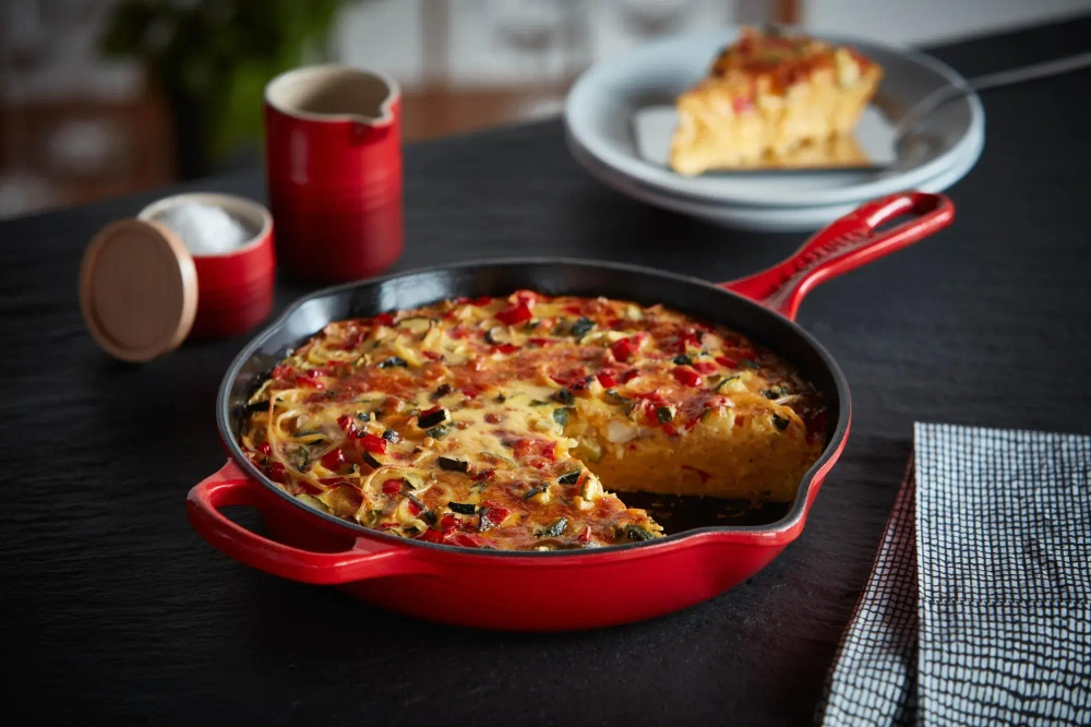 Le Creuset Сковорода Signature 26 см лазурного цвета