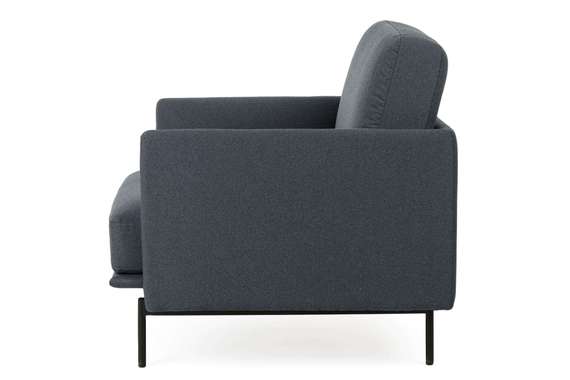 Кресло Bebe, тёмно-синяя водоотталкивающая ткань