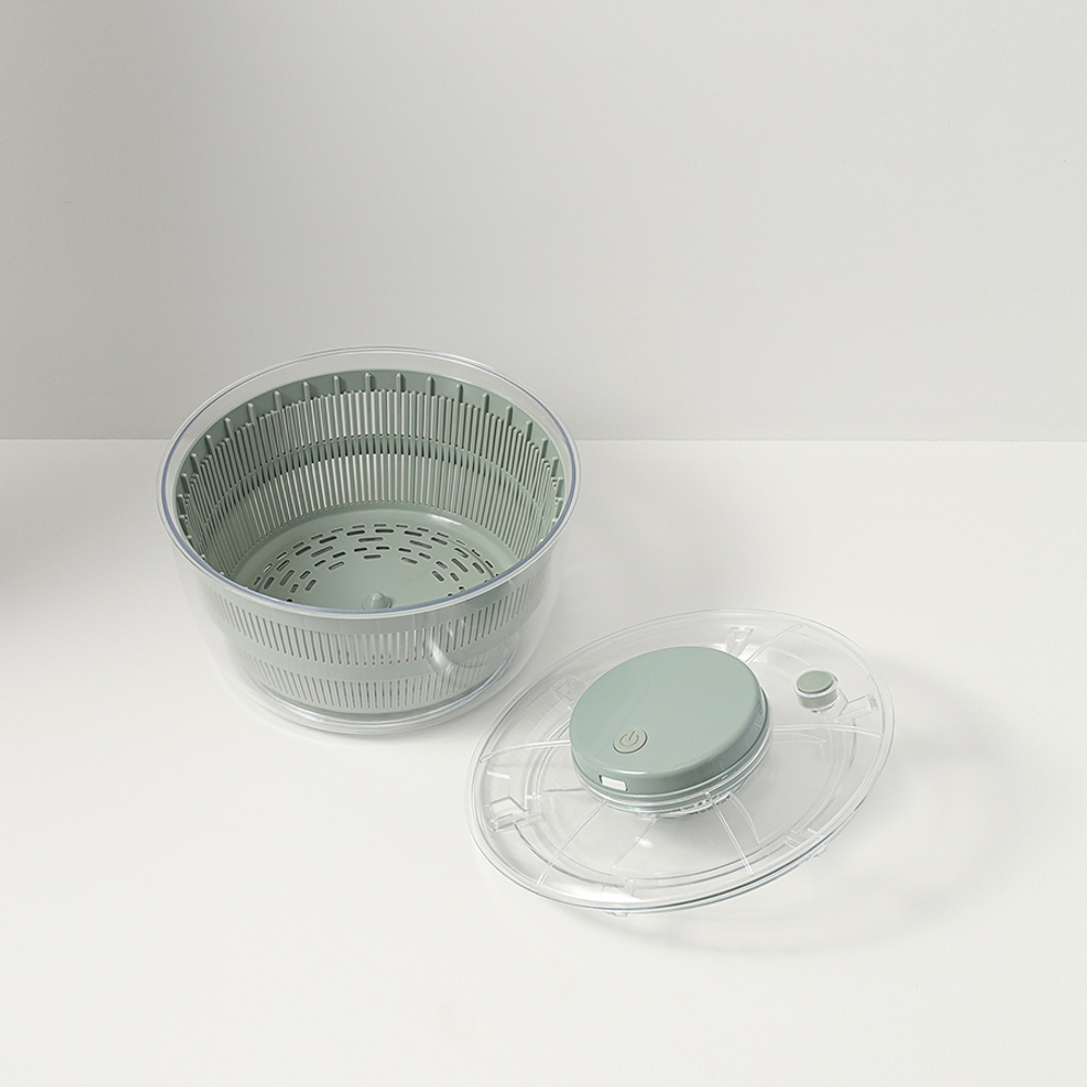 Электросушилка для салата press&dry, 3,5 л, шалфей