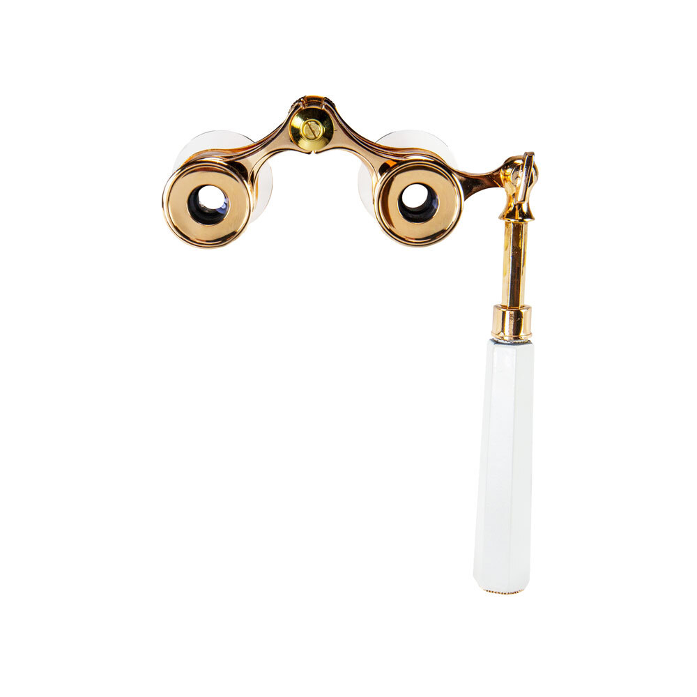 Бинокль БГЦ 3*25 E03(белый лорнет)