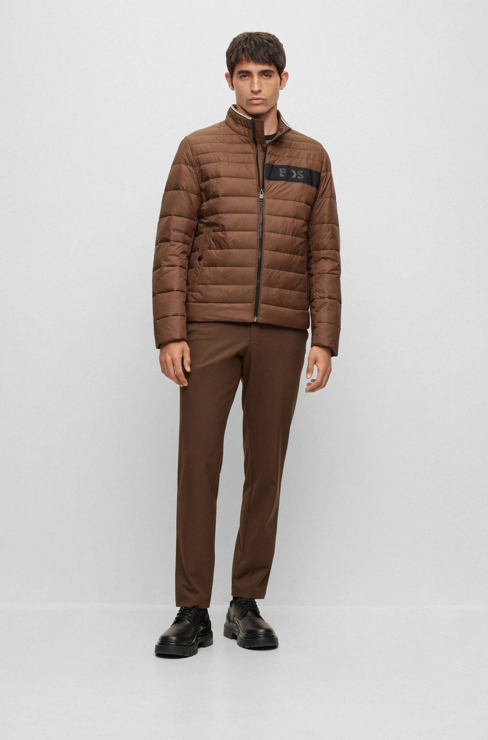 куртка darolus BOSS BLACK - коричневый(50464308)