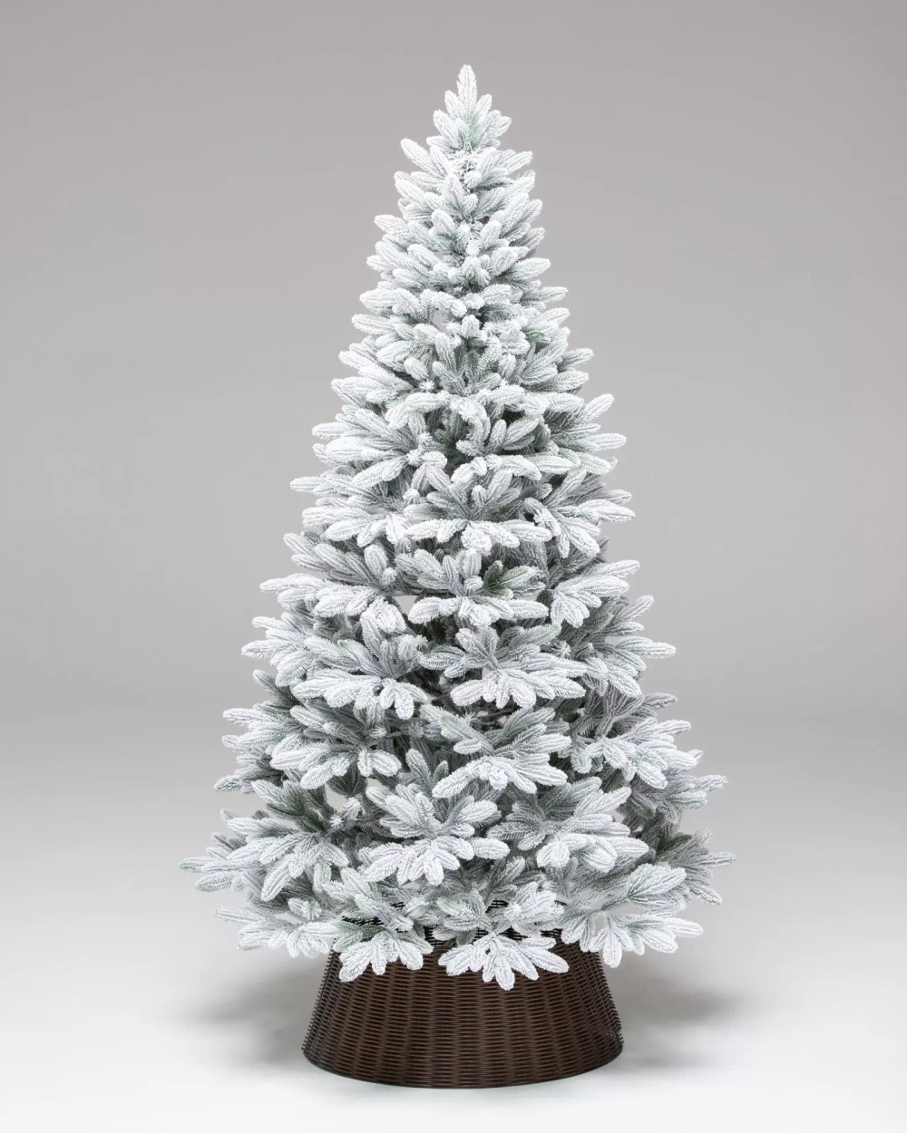 Искусственная елка Финская заснеженная 150 см., 100% Литая хвоя, ЕлкиТорг (255150)