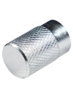 Колпачки на ниппель вентиль серебристые 2 штуки