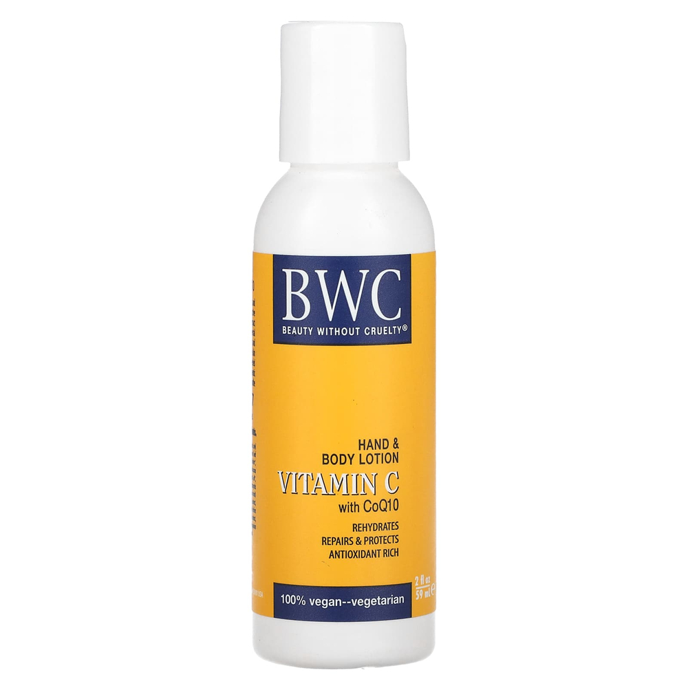 Beauty Without Cruelty, лосьон для рук и тела, витамин C с коэнзимом Q10, 59 мл (2 жидк. унции)
