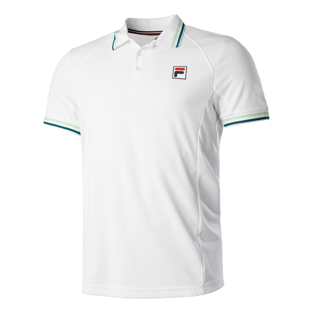 Мужское теннисное поло Fila Marvin Polo Men - White