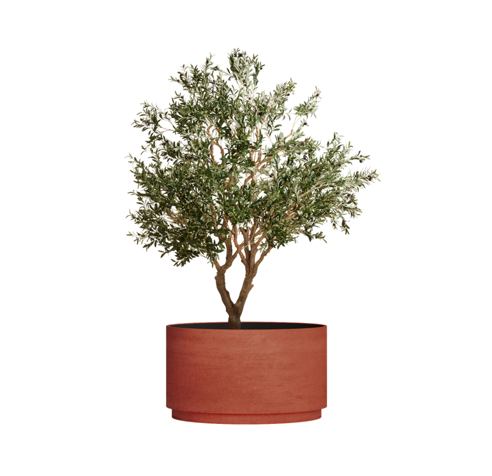 Кашпо, коллекция Color, форма CYLINDER XL