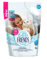 Little Friends Оригинал наполнитель силикагелевый 5л.