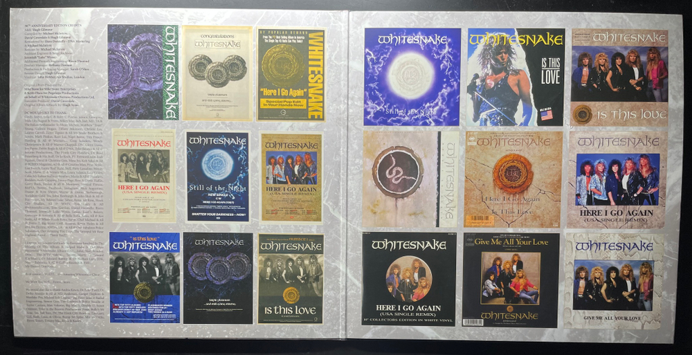 Whitesnake ‎– 1987 2LP (Европа 2017г.)