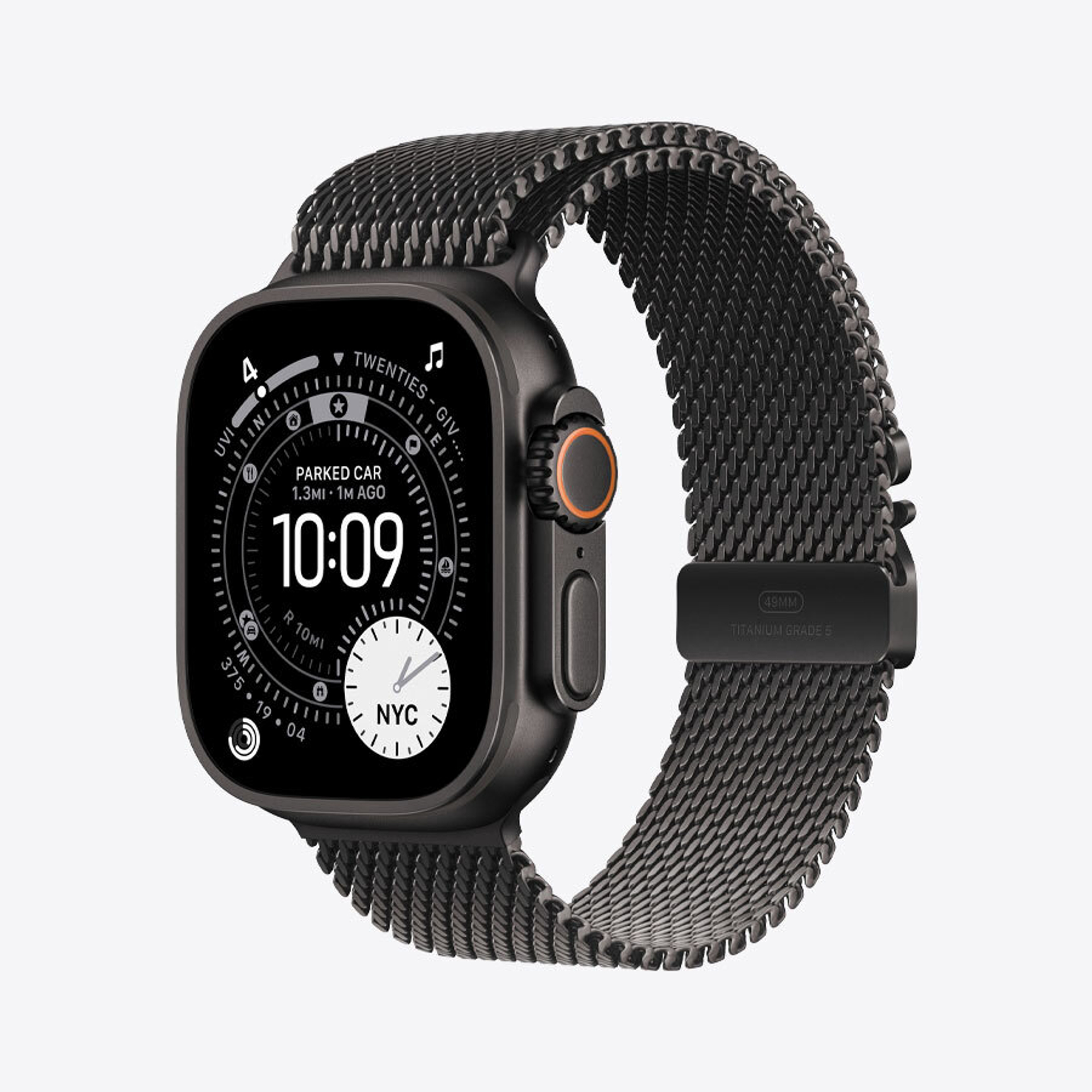 Apple Watch Ultra 3 with Milanese Loop