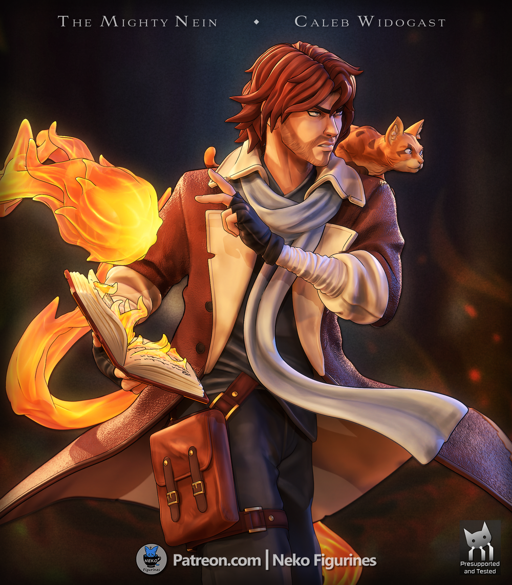 фигурка Калеб Могуйчий найн Caleb Widogast (The Mighty Nein)