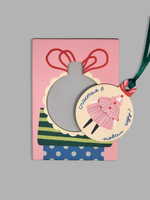 Открытка-украшение Куколка