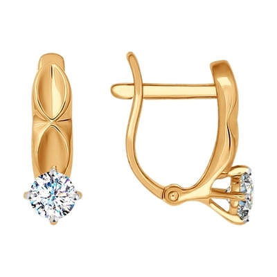 Серьги Au 585 (81020236)