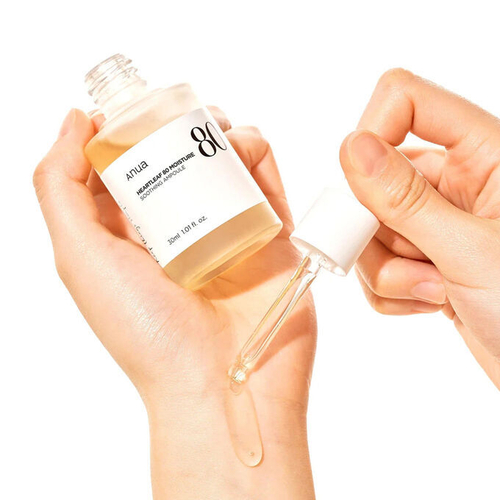 Успокаивающая сыворотка на основе хауттюйнии Anua Heartleaf 80% Moisture Soothing Ampoule, 30мл