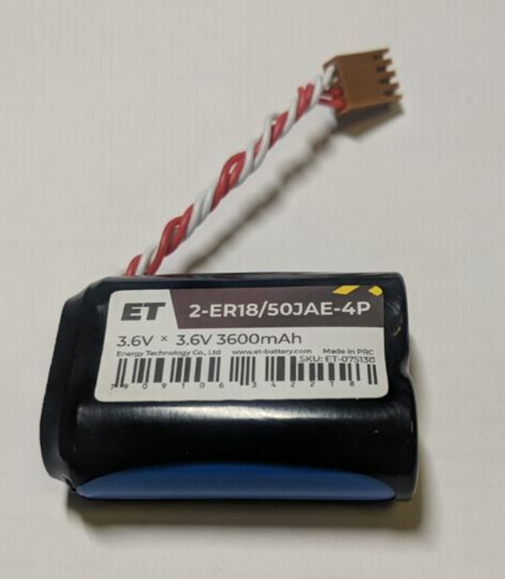 Батарея ET 2-ER18/50-JAE-4P