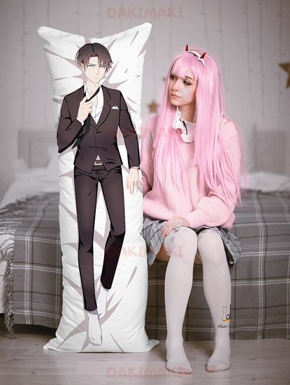 Дакимакура Леви Аккерман арт. 0263