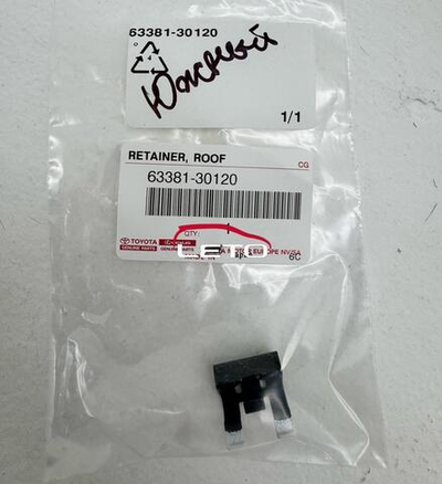 RETAINER, ROOF63381-30120 6338130120