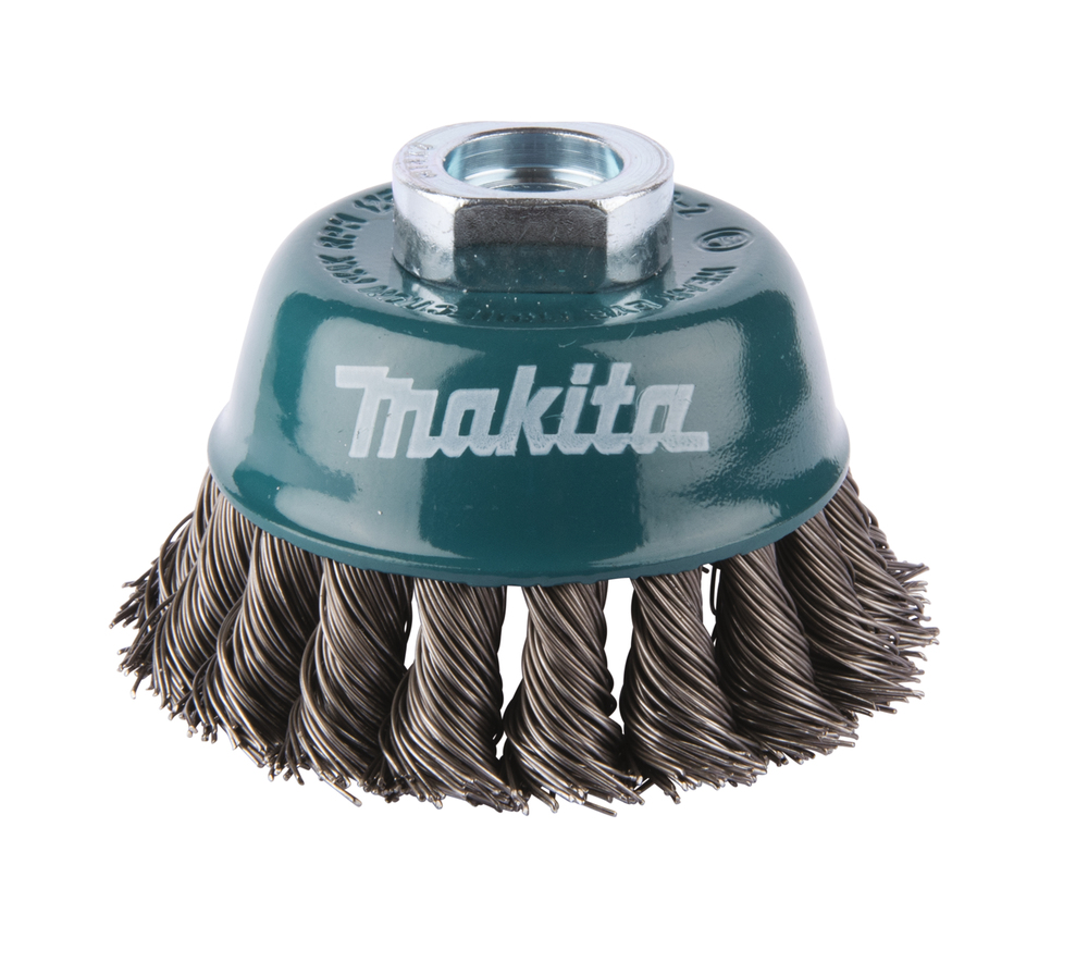Чашечная проволочная щётка M14x2 75 мм Makita D-24131