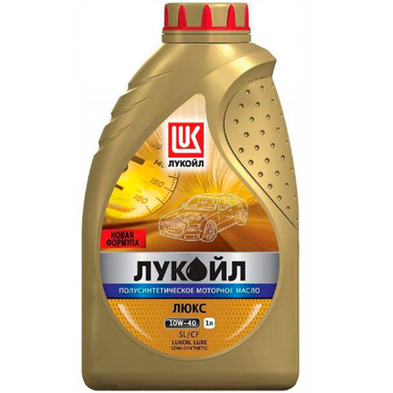 Моторное масло Лукойл люкс 10w40 1л полусинтетика