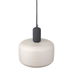 Светильник подвесной juko, D28х32 см, черный/бежевый