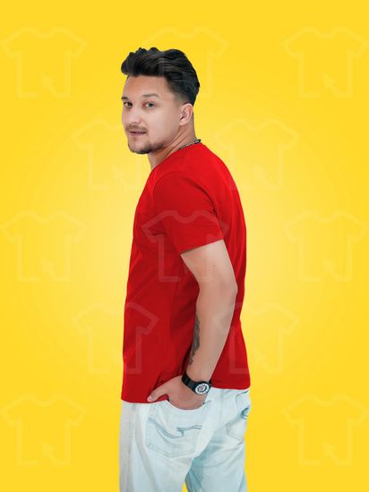 Футболка (стрейч, красн)