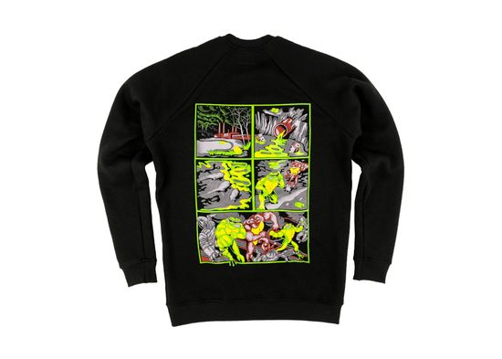 Свитшот HOOK Завод черный