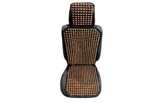 Накидка массажер  Coolpart MAXIMAL - SM5-BR - с подголов дерев коричневая A