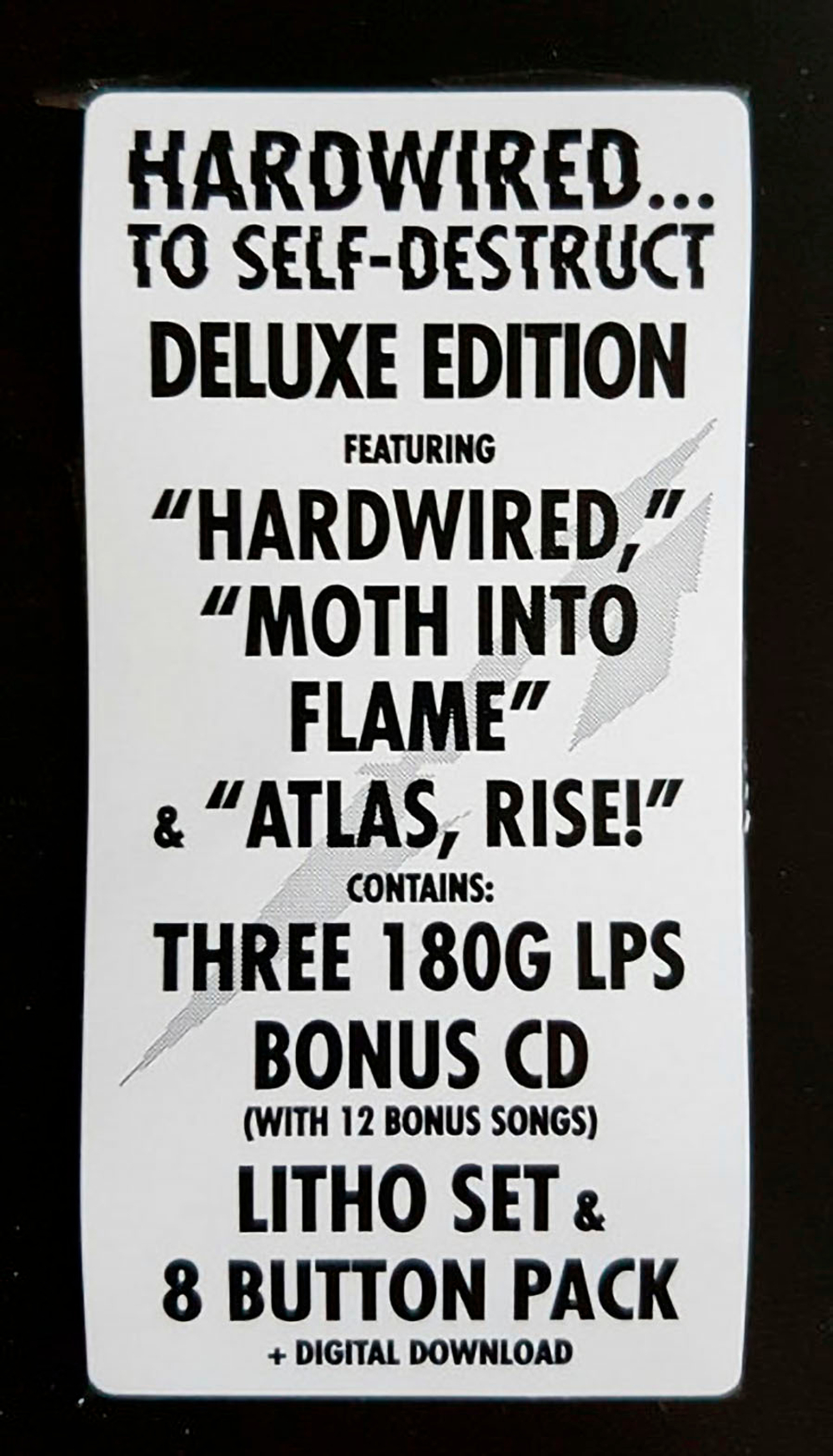 Metallica / Hardwired...To Self-Destruct (Deluxe Edition)(Coloured Vinyl)(3LP+CD)