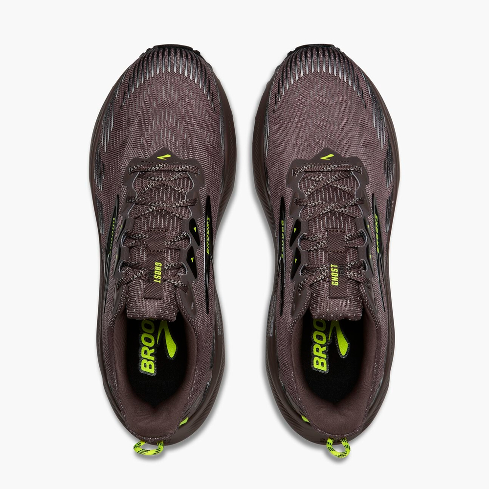 Кроссовки для бега Brooks Ghost207 - Brown/Black/Nightlife