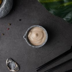 Соусник 70 мл d 6,9 см h4 см круглый с носиком Stone Untouched Taiga P.L. [1]