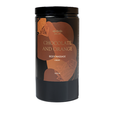 Крем для массажа Шоколад и Апельсин Spa№1 1000 мл