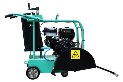 Нарезчик швов GIKS СС500D бензиновый - [Dinking DK190F / глубина реза до 190 мм]