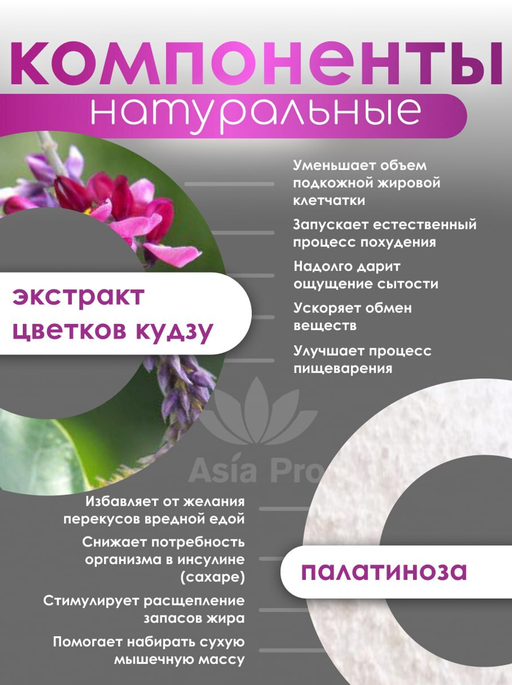 Комплекс для похудения Innity Genbi Laboratorie c экстрактом цветков кудзу, для снижения веса, уменьшение объемов в области живота, 90 табл.