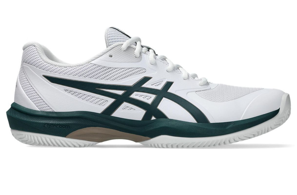 Мужские кроссовки теннисные Aasics Game FF Clay/OC - белый