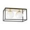 Потолочная люстра Lumina Deco Maldini LDC 8060-2 F.GD+BK