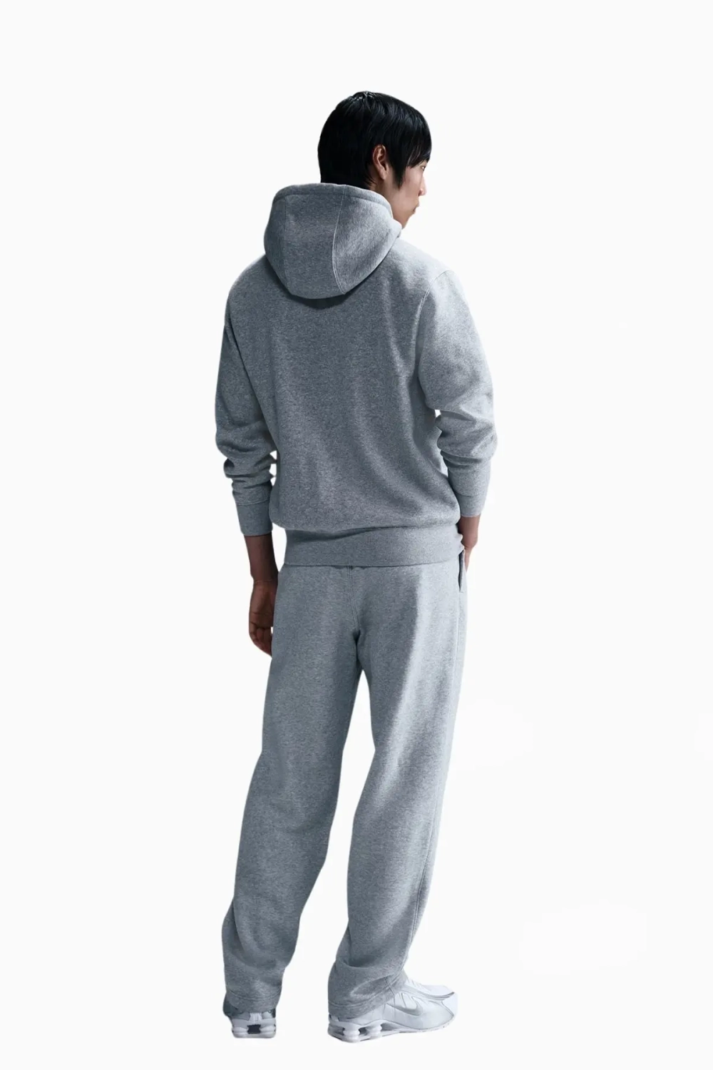 Кофта Nike Club Full-Zip - серый