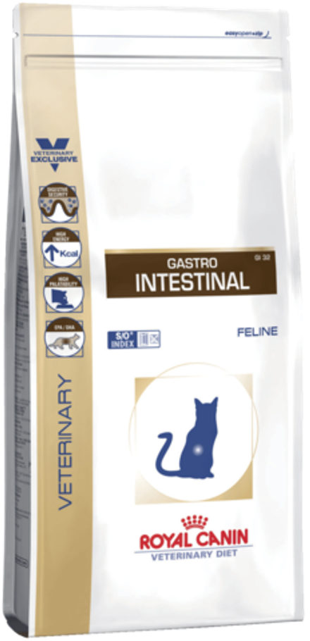 Royal Canin Vet 400г Gastrointestinal GI32 Сухой корм для кошек при острых расстройствах пищеварения