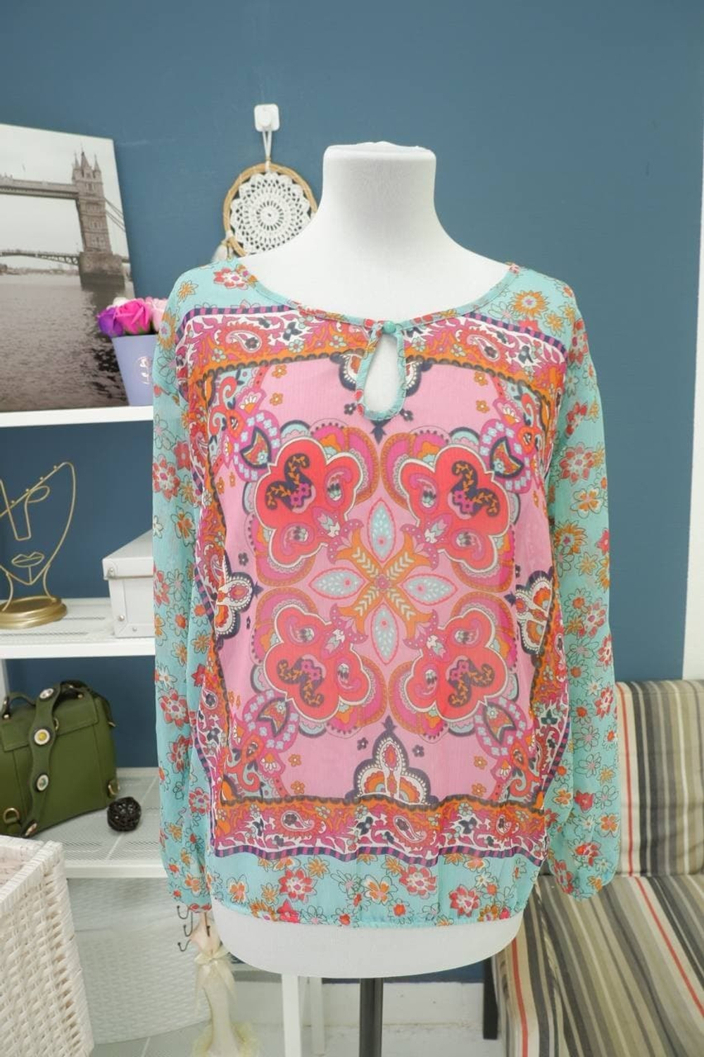 Блузка B.C. Best Connections воздушная 46 размер