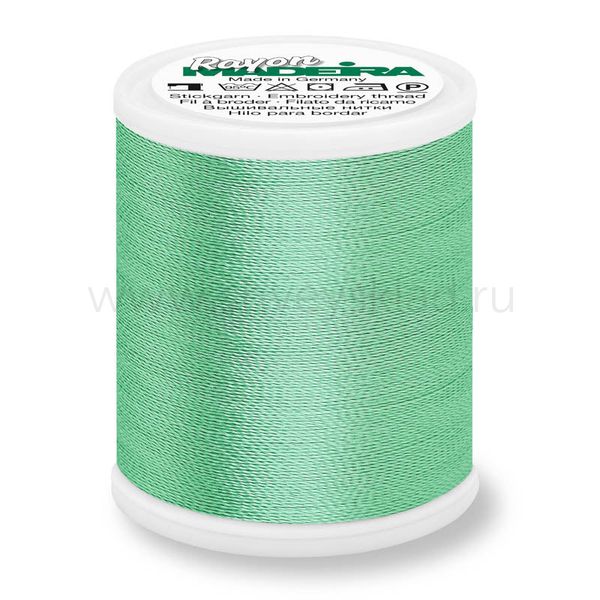 Нитки вышивальные вискоза Madeira Rayon №40, 200 м, цв. 1301, 9840, 5 катушек